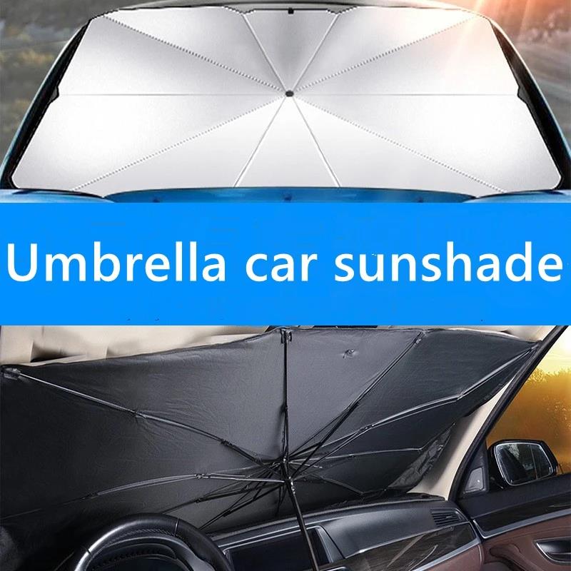 Multi Purpose Convenient Folda - огляд і ціна Car Sunshade Windshield Umbrella Foldable