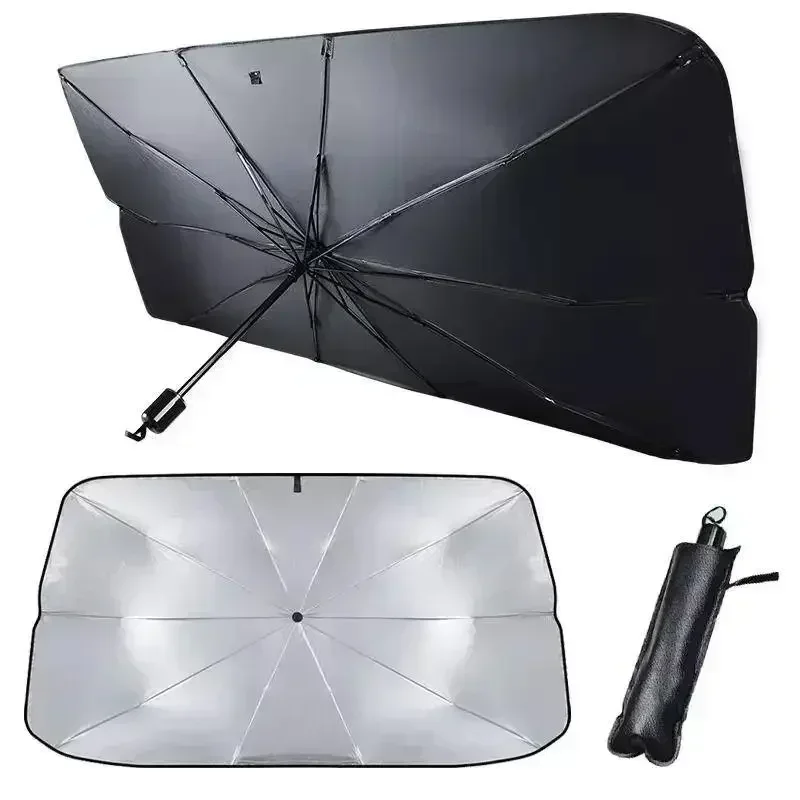 Car Windshield Sunshade Foldab - огляд і ціна Car Sunshade Windshield Umbrella Foldable